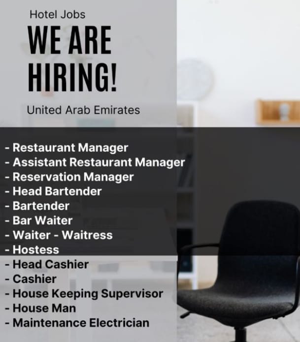 **Job Opportunity Join Our Luxurious Fine Dining Restaurant in Dubai